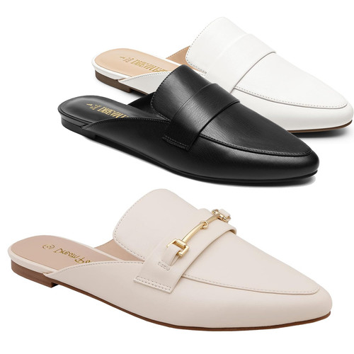 Women fashion flat mules - fashion,